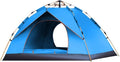 Camping Tent Outdoor Pop Up Tent Water-Resistant Portable Instant Camping Tent for Family Tents Outdoor Camping Equipment (Color : Blue 1-2 People) (B