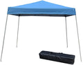 Impact Canopy 040000003 Slant Leg Canopy, 10' x 10', Blue-No Sidewall