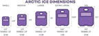 Arctic Ice Tundra Series Long Lasting Reusable Ice Pack - 5° Fahrenheit Cooling Point - Designed to Maintain Freezer-Like Temperatures in Coolers