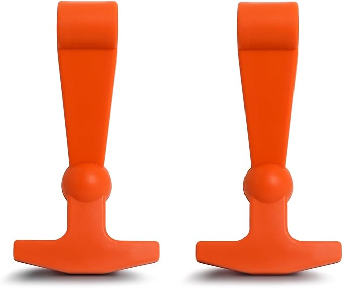 Poweka Cooler Latches Replacement for Yeti, RTIC, Lid Latch Parts(2 Pack) Compatible with Yeti Coolers T-Latches Made of Premium Hard Durable Rubber