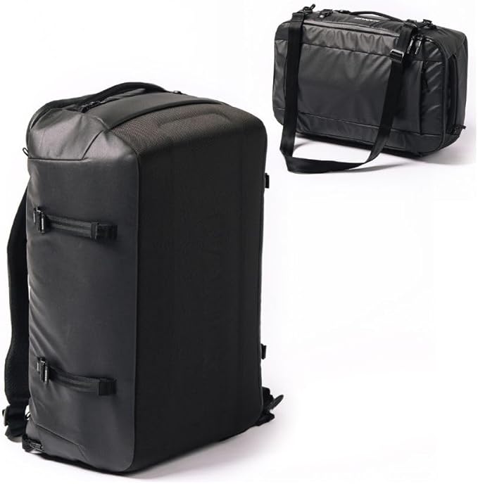 NANUK N-PVD 40L Duffle Camera Bag for Photographers – Hardshell Travel Backpack with Tripod Holder, Fits Multiple Camera Bodies, Large Lenses, 16″ Laptop & More – For City, Travel & Adventure