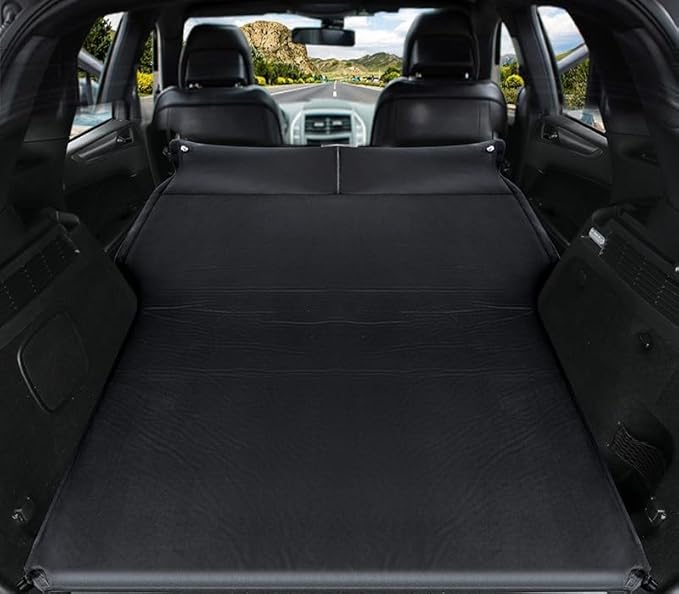 Car Camping Air Bed for Ford Evos 2021-, Automobile Inflatable Mattress, Car SUV Trunk Sleeping Mattress,Car Travel Bed Self Driving Air Cushion Bed,L-A