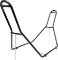 Zupapa Hammock Stand Fit for 9-14 Feet Hammock, 2 Person Heavy Duty 550 LBS Capacity with 2 Steel Chains 1 Carry Bag, Outdoor Indoor Use Steel Hammock Frame Black