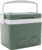8.5l Camping Ice Boxes & Coolers, Insulated Cooler, Portable Ice Box with Handle, Large Insulated Ice Chestfor Beach, Picnic and Office Use