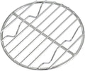 CAMPINGMOON φ4.9-inch Round Stainless Steel Cooking Grid Grill Fits for Backpacking Pocket Stove W13