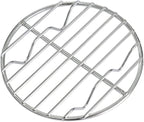 CAMPINGMOON φ4.9-inch Round Stainless Steel Cooking Grid Grill Fits for Backpacking Pocket Stove W13