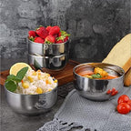 Picnic Tourist Tableware Set Camping Stainless Steel Cutlery Bowl Chopsticks Spoon Suit Bag Outdoor Travel Hiking Accessories
