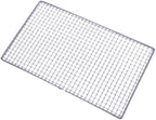 Stainless Steel BBQ Grill Grates Replacement - Mesh Wire Net, 25x40cm/9.8x15.7in, for Outdoor Barbecue and Camping
