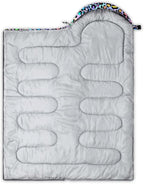 Sleeping Bag for Kids Adults,Brown Giraffe Fur Pattern-Lightweight Warm Portable Outdoor Indoor-Waterproof Cold Weather Resistant Sleeping Bag for Camping Hiking