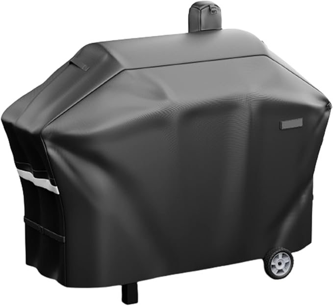 Grill Cover for Camp Chef Smoker, for Camp Chef Pellet Grill Full Cover for 24 Woodwind Pro 24 DLX 24", SmokePro DLX PG24 PG24LS PG24S PG24SE PG24LTD PG24XT 600D Waterproof Anti-UV BBQ Cover