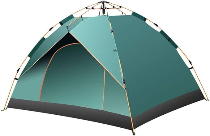 GeRRiT Tent Outdoor Supplies Beach 3-4 People Tourist Double Automatic Camping Outdoor Tent Double Camping Tent for Backpacking Fishing