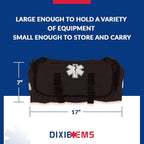 Dixigear First Responder On Call Trauma Bag W/Reflectors - Black