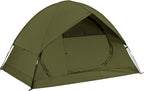 Spacious Waterproof 2/4 Person 4-Season Tent with Big Rain Fly – Versatile Outdoor Camping Tent for Hiking, Backpacking, and Festivals – Easy Setup & Durable Design
