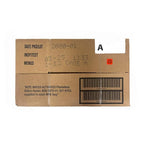 A and B bundle cases 2025, 2026 inspection. Meals Ready to Eat Genuine Military US surplus emergency food bulk supply full box with heater