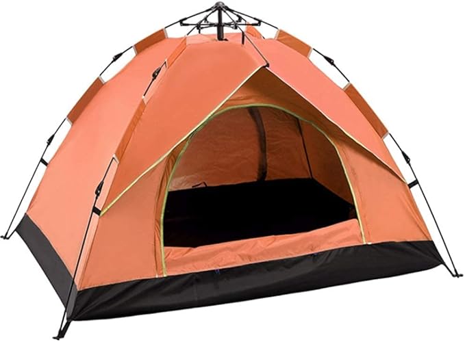 Family Tent Outdoor Tent Breathable Waterproof Camping Tent with One-Touch Finish Folding Climbing Tent Outdoor Tent, 34 people, Blue