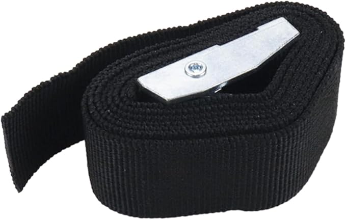 5Pcs Tie Down Straps Black Nylon Strap 1"*39.37" (3.28ft) Adjustable Straps with Heavy Duty Cam Lock Buckles, Lashing Strap for Backpacking, Outdoor Activities