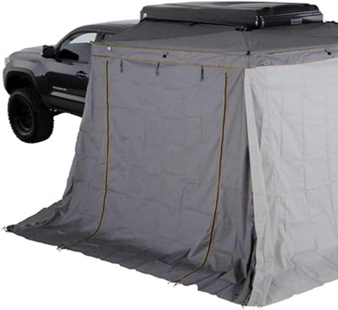 Overland Vehicle Systems HD Nomadic 270 LTE Drivers Side Awning Wall 1 and 2 | Dark Gray | Awning Sold Separately | 18309909