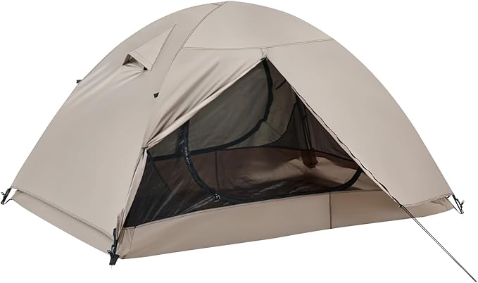 Ultralight Double Layer Waterproof 2/3/4 Person 4 Season Backpacking Dome Tent – Easy Setup Outdoor Essenssial Gear for Camping, Hiking, Hunting and Mountaineering