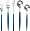 Bento Box Bento Lunch Box Container Bento Boxes Men Adults Adult with Cutlery for Women Stainless Steel Pot Stove Set Outdoor Camping Tableware Included(Blue Silver-10Set50Pcs)