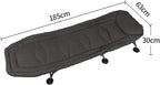 Portable Folding Bed 5-Position Adjustable Backrest Cots for Camping Load 264lbs Folding Camping Bed Reclining Chaise