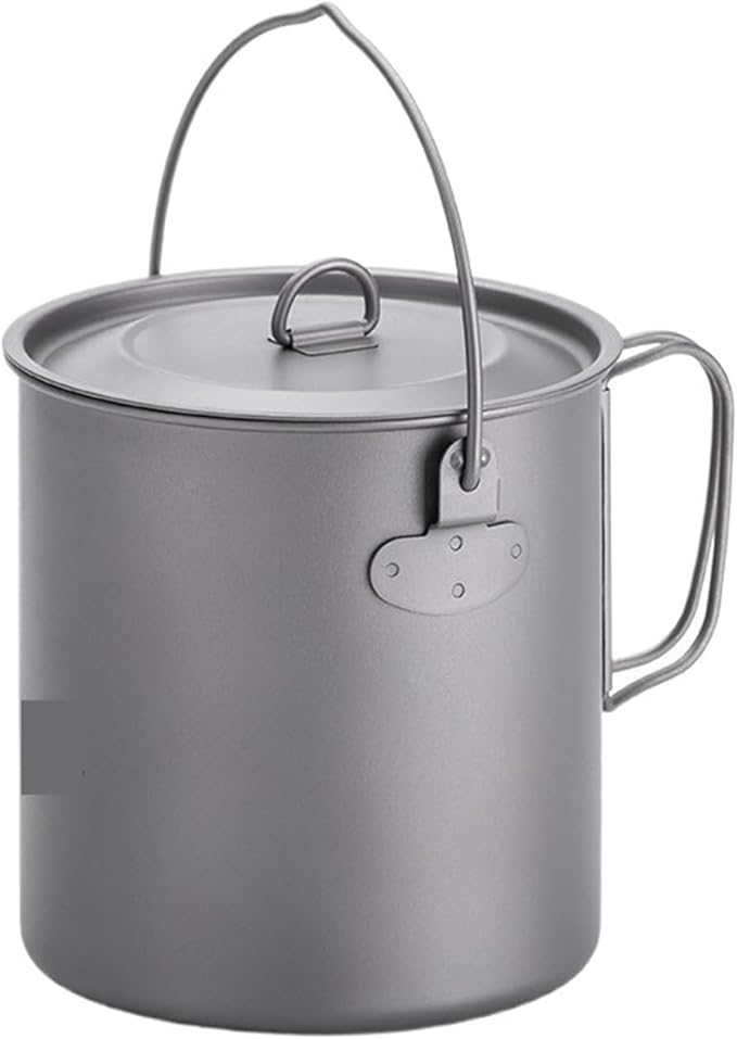Light Titanium Tableware Outdoor Picnic Camping Cookware Pot Pan Frying