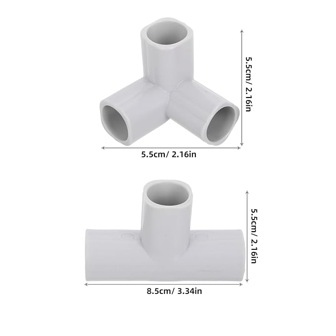 ERINGOGO 4Pcs Baby Playpen Replacement Connectors Baby Playpen Parts T-Shaped Joints Baby Play Yard Tent Playpen Accessories