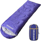 Sleeping Bags for Adults Backpacking Lightweight Waterproof- Cold Weather Sleeping Bag for Warm Camping Hiking Outdoor Travel Hunting with Camping Sleeping Bag