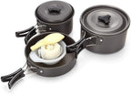Barbecue Tableware Set Pot Outdoor Supplies Pot Set Camping Set Pot Outdoor Field Tableware Pot Set