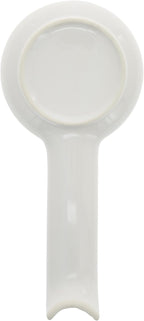 Pavilion Gift Company - At The Cabin - Bear 9" Stoneware Ceramic Spoon Rest Woodsy Outdoorsy Adventure Cabin Camping Camper Camp RV Tent, Gray & White