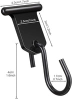 BBTO 24 Pairs Camping Awning Hooks RV Awning Accessory Hangers S Shaped Hooks Set RV Party Light Hangers for Christmas Party Camping Tent Indoor and Outdoor Supplies