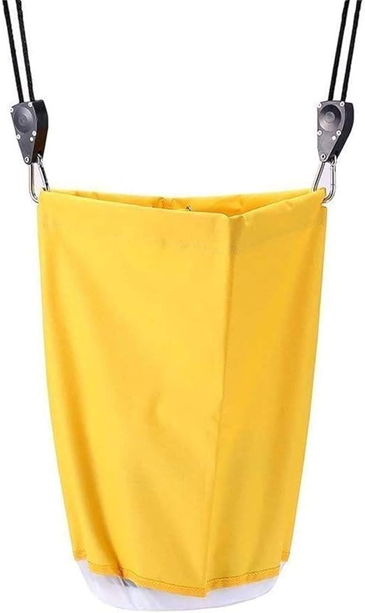 Rope Ratchet 1/4" Metal Adjustable Rope Hanger, Locking Pulley System, 8' Braided Polypropylene Rope, Heavy Duty Ratchet Tie Down, Tent & Canopy Straps, Kayak & Camping Accessories, 150 lbs Capacity