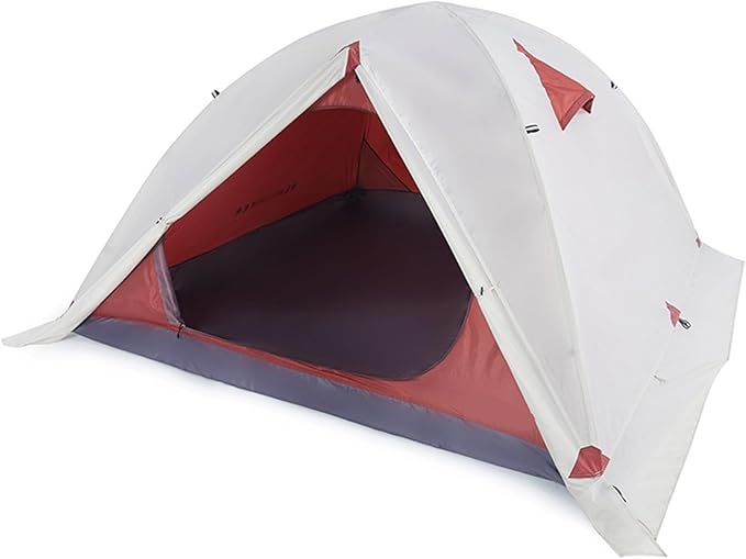 2-3 Person 4-Season Backpacking Tent – Double-Layer Waterproof with Winter Skirt for Camping Hiking Survival