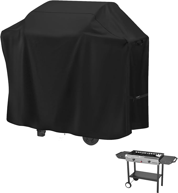 Stove Cover for ROVSUN 2 Burner Propane Gas Stove, 55inch Outdoor Gas Stoves Cover Waterproof for Bonnlo 2-Burner Propane Grill, GasBurner, PropaneBurner, Camping Stoves-55 L x 20" W x 32" H