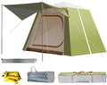 GeRRiT Camping Instant Tent 3-4 Person Pop Up Tent Waterproof Windproof Family Tents Easy Setup for Camping Hiking and Outdoor Portable Tent with Carry Bag