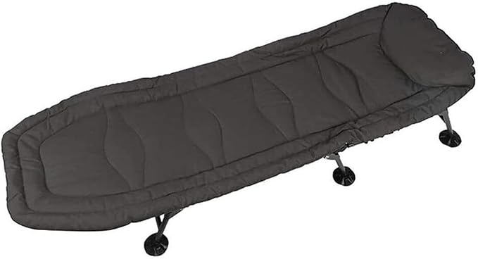 Portable Folding Bed 5-Position Adjustable Backrest Cots for Camping Load 264lbs Folding Camping Bed Reclining Chaise