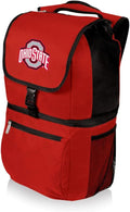 PICNIC TIME NCAA Ohio State Buckeyes Zuma Backpack Cooler - Soft Cooler Backpack - Lunch Cooler, (Red)