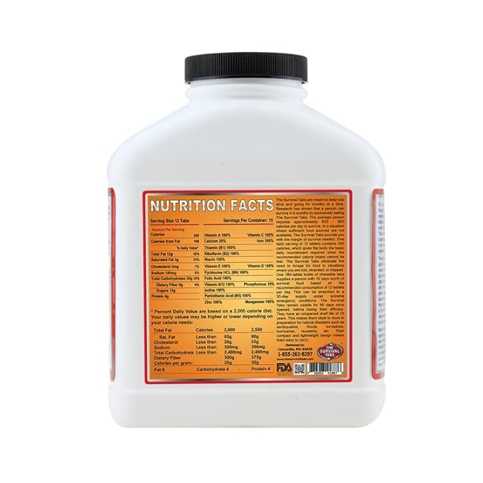 75 days Ultimate Survival space age technologies offer no-prep emergency food rations Gluten Free Non-GMO 25 Years Shelf Life Long Term
