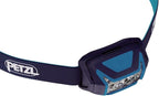 PETZL ACTIK CORE Headlamp - Powerful, Rechargeable 650 Lumen Light with Red Lighting for Hiking, Climbing, and Camping - Blue