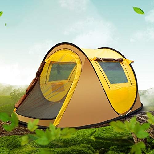 Tent Automatic Camping Tent Easy Setup Tent Family Portable Outdoor Hiking Beach Tent Sun Protection Shelter 5-8 Person Waterproof