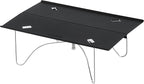 Naturehike Ultralight Folding Camping Table, Set up in Seconds, Aluminum Beach Compact Backpacking Table with Carry Bag for Hiking Picnic, 12.2" x 8.3"
