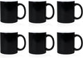 11oz Color Changing Mugs Sublimation Ceramic Coffee Mugs Set of 6 Pcs Mugs Porcelain Espresso CupsMagic Mugs DIY for Coffee Soup Tea Milk Latte Hot Cocoa etc