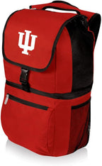 PICNIC TIME NCAA Indiana Hoosiers Zuma Backpack Cooler - Soft Cooler Backpack - Lunch Cooler, (Red)