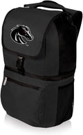 PICNIC TIME NCAA Boise State Broncos Zuma Backpack Cooler - Soft Cooler Backpack - Lunch Cooler, (Black)