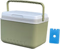 MYCENSE Insulated Ice Cooler, Portable Storage Case Drink Bucket, Versatile Fridge Hard Ice Chest Box for Camping Picnic Beach BBQ Tailgating Fishing