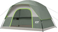 Tents for Camping 6 Person Tent Waterproof Windproof Double Layer Family Camping Tent, Easy Setup Dome Tent with Large Mesh Windows & Wider Door for Outdoor Camping & Hiking