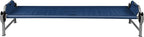 Disc-O-Bed Youth Single Camping Cot Kid-O-Bed, Portable Sleeping Cot for Kids with Included Carry Bag, Indoor and Outdoor Use, Navy