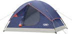 unp 6 Person 4 Season Dome Tent, Easy to Set Up for Camping & Hiking, Lightweight & Portable, Green