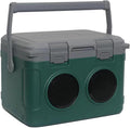 Camp Cooler with Bluetooth Speaker 22 Quart，48 Hours Ice Retention, Portable Handle, Outdoor Camping Cooler for BBQs, Beach, Hiking