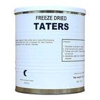 Military Surplus Freeze Dried Real Potato Tater Tots – #10 Can – 22 oz – 25+ Year Shelf Life – Emergency Food Supply – Ready to Eat – Survival, Camping, Hunting, Backpacking – Long-Term Storage – Pack of 1
