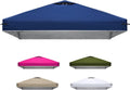 8x8 Canopy Replacement Top Cover with Air Vents for ez up Pop up Canopy Gazebo Tent with Adjustable Straps,Waterproof & Anti-UV for Outdoor Shade (Top Only,Frame Not Included) (Navy Blue)